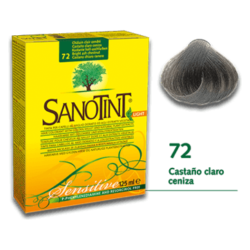 Tinte Natural Sanotint Lig-72 Castaño Claro Ceniza | Sanotint - Dietetica Ferrer