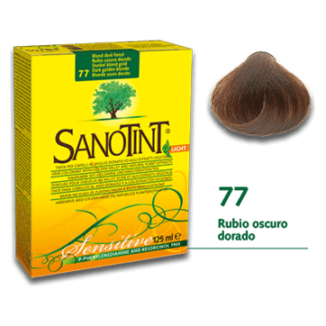 Tinte Natural Sanotint Lig-77 Rubio Oscuro-Dorado | Sanotint - Dietetica Ferrer