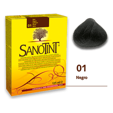 Tinte Natural Sanotint N-01 Negro | Sanotint - Dietetica Ferrer