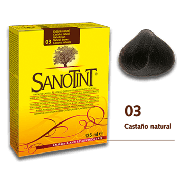 Tinte Natural Sanotint N-03 Castaño Natural | Sanotint - Dietetica Ferrer