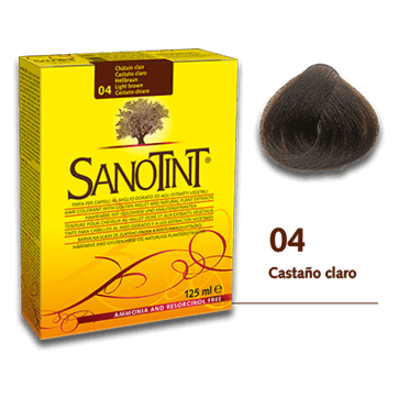 Tinte Natural Sanotint N-04 Castaño Claro | Sanotint - Dietetica Ferrer