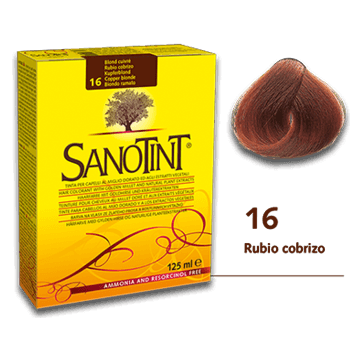 Tinte Natural Sanotint N-16 Rubio Cobrizo | Sanotint - Dietetica Ferrer