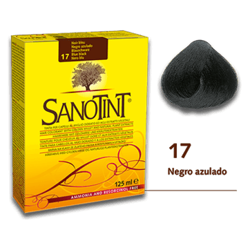 Tinte Natural Sanotint N-17 Negro Azulado | Sanotint - Dietetica Ferrer