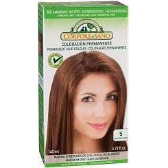 Tinte Permanente Castaño Claro N5 140 ml | Corpore Sano - Dietetica Ferrer