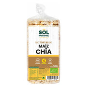 Tortas de Maiz Con Chia Bio 120 gr | Sol Natural - Dietetica Ferrer