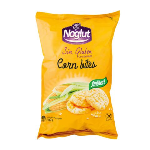 Tortas Maiz Mini - Corn Bites Noglut 100 gr | Santiveri - Dietetica Ferrer
