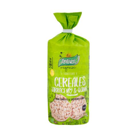 Tortitas de Cereales Bio sin Gluten 130 gr | Santiveri - Dietetica Ferrer