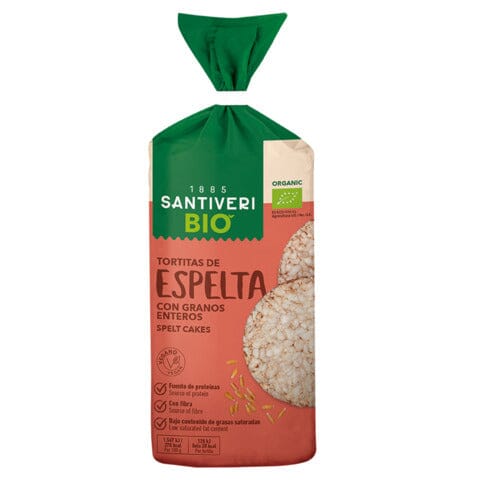 Tortitas de Espelta Bio Naturalia 100 gr | Santiveri - Dietetica Ferrer