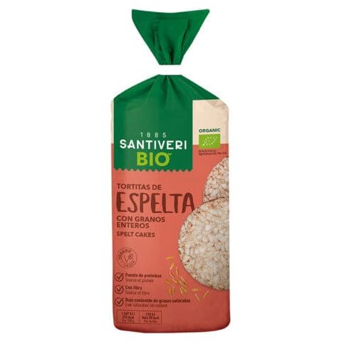 Tortitas de Espelta Bio Naturalia 100 gr | Santiveri - Dietetica Ferrer