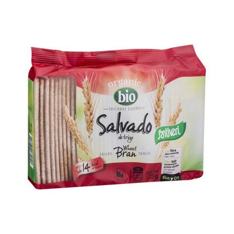 Tostadas Ligeras de Salvado Bio Naturalia 125 gr | Santiveri - Dietetica Ferrer