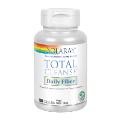 Total Cleanse Daily Fiber 120 Capsulas | Solaray - Dietetica Ferrer