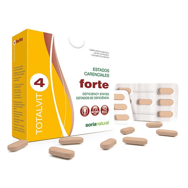 Totalvit 4 Forte 28 comprimidos | Soria Natural - Dietetica Ferrer