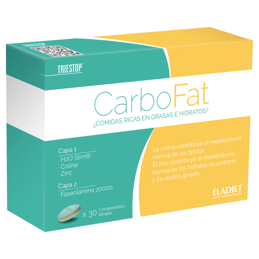 Triestop Carbofat 30 Comprimidos | Eladiet - Dietetica Ferrer