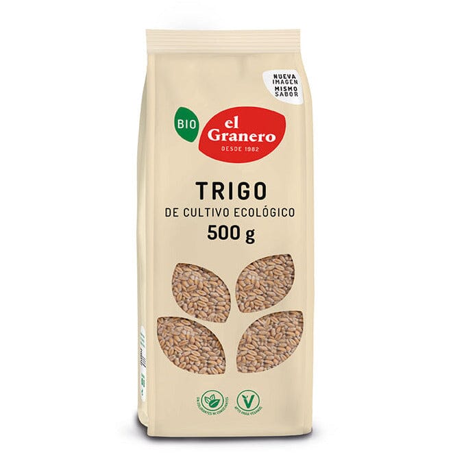Trigo Grano Bio 500 gr | El Granero Integral - Dietetica Ferrer