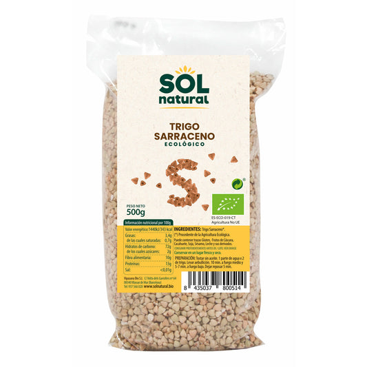 Trigo Sarraceno Bio 500 gr | Sol Natural - Dietetica Ferrer