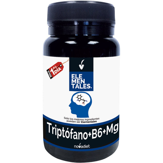 Triptofano Vit B6 Mg 30 cápsulas | Novadiet - Dietetica Ferrer