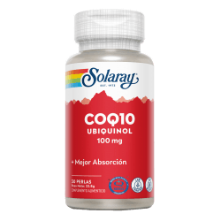 Ubiquinol Coq- 10 100 Mg 30 Perlas | Solaray - Dietetica Ferrer