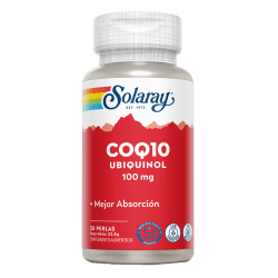 Ubiquinol Coq- 10 100 Mg 30 Perlas | Solaray - Dietetica Ferrer