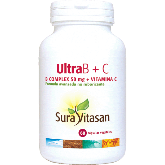 Ultra B Complex + C 60 Capsulas | Sura Vitasan - Dietetica Ferrer
