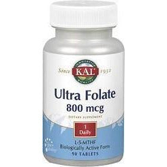 Ultra Folate 800 Mcg 90 Comprimidos | KAL - Dietetica Ferrer