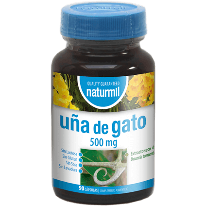 Uña de Gato 500 mg 90 Capsulas | Naturmil - Dietetica Ferrer