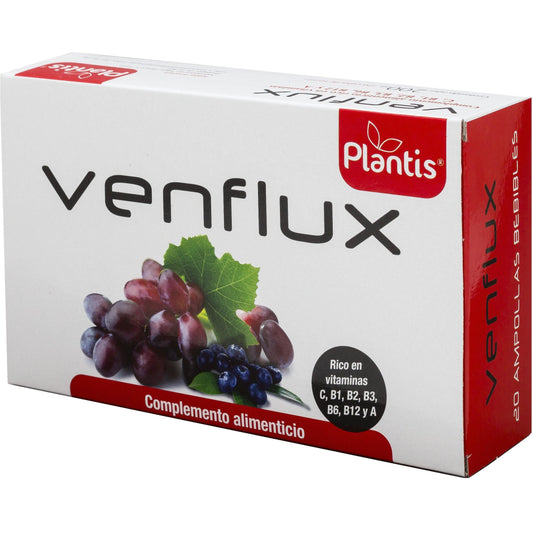 Venflux 20 Viales | Plantis - Dietetica Ferrer