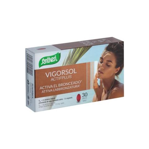 Vigorsol Actifplus 30 Perlas | Santiveri - Dietetica Ferrer