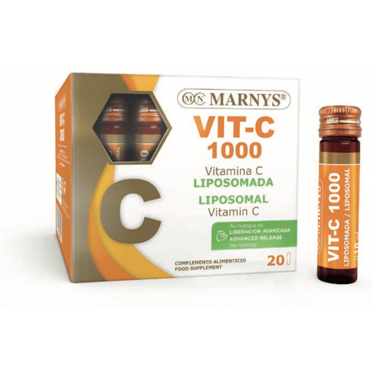 Vit-C 1000 Vitamina C Liposomada 20 Viales | Marnys - Dietetica Ferrer