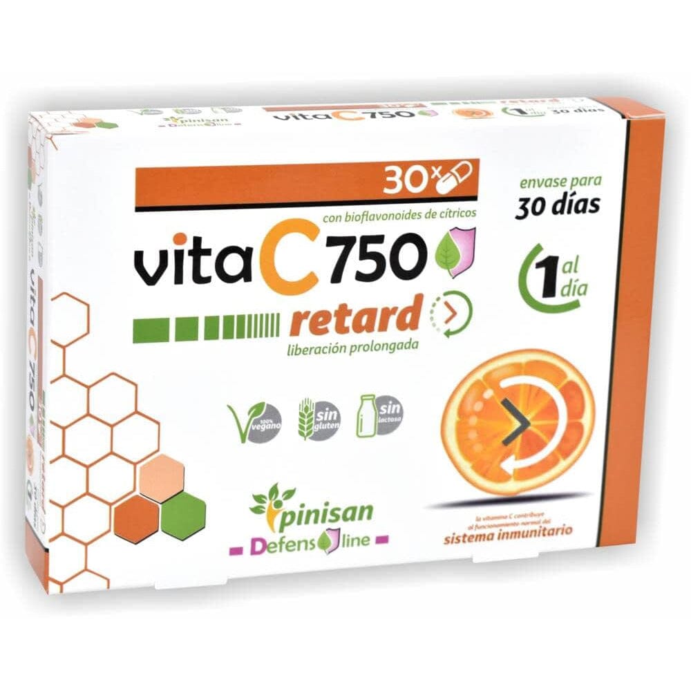 Vita C Retard 30 cápsulas | Pinisan - Dietetica Ferrer