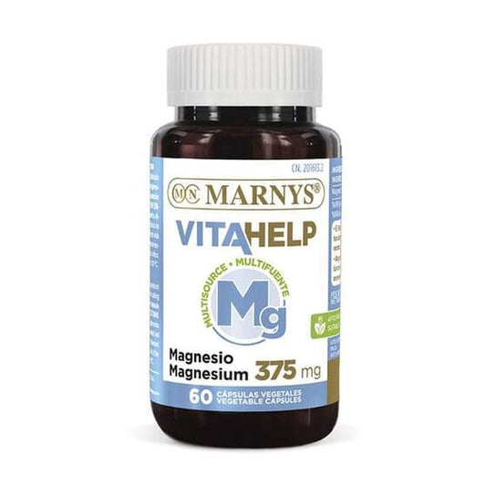 Vitahelp Magnesio 375mg 60 Capsulas | Marnys - Dietetica Ferrer