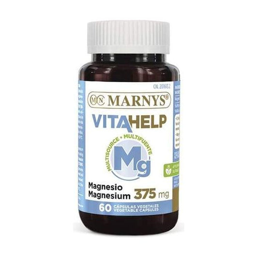 Vitahelp Magnesio 375mg 60 Capsulas | Marnys - Dietetica Ferrer