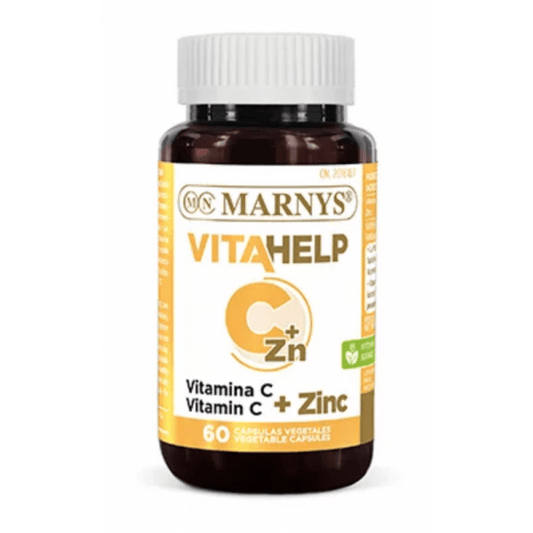 Vitahelp Vitamina C + Zinc 60 Cápsulas | Marnys - Dietetica Ferrer