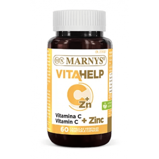 Vitahelp Vitamina C + Zinc 60 Cápsulas | Marnys - Dietetica Ferrer