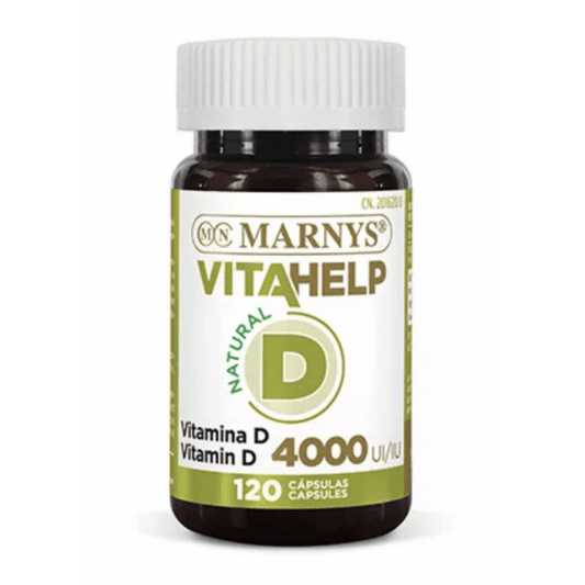 Vitahelp Vitamina D 4000 Ui 120 Perlas | Marnys - Dietetica Ferrer