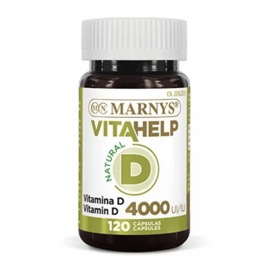 Vitahelp Vitamina D 4000 Ui 120 Perlas | Marnys - Dietetica Ferrer