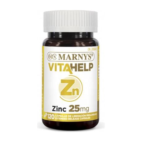 Vitahelp Zinc 25 Mg 120 Perlas | Marnys - Dietetica Ferrer