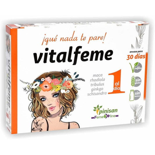 Vitalfeme 30 cápsulas | Pinisan - Dietetica Ferrer