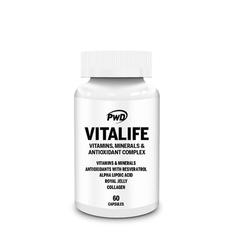 Vitalife 60 Capsulas | PWD Nutrition - Dietetica Ferrer