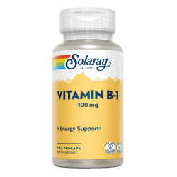 Vitamin B1 100 mg 100 Capsulas | Solaray - Dietetica Ferrer