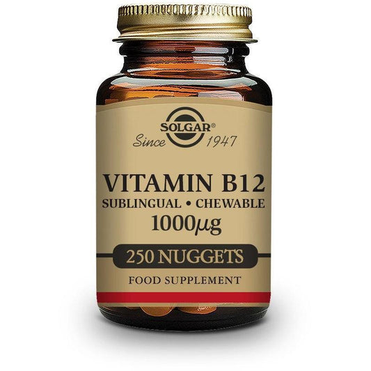Vitamin B12 1000 µg Comprimidos | Solgar - Dietetica Ferrer