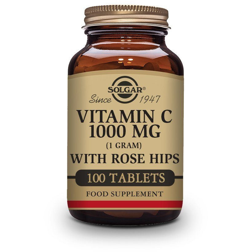 Vitamin C 1000 Mg With Rose Hips | Solgar - Dietetica Ferrer