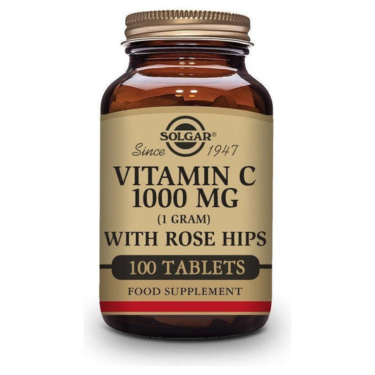 Vitamin C 1000 Mg With Rose Hips | Solgar - Dietetica Ferrer