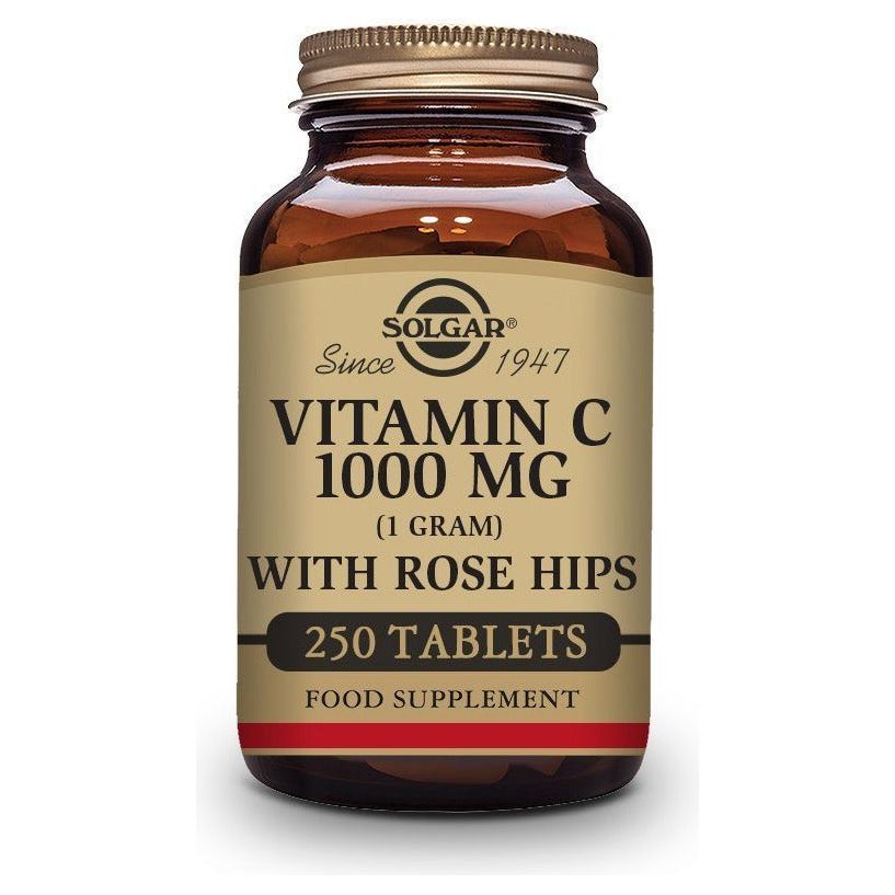 Vitamin C 1000 Mg With Rose Hips | Solgar - Dietetica Ferrer