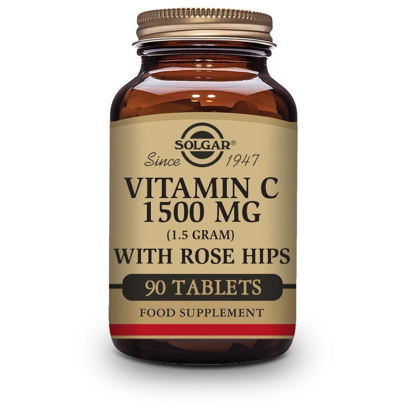 Vitamin C 1500 Mg With Rose Hips | Solgar - Dietetica Ferrer