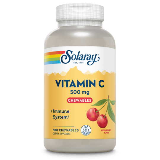 Vitamin C 500 Mg 100 Comprimidos | Solaray - Dietetica Ferrer