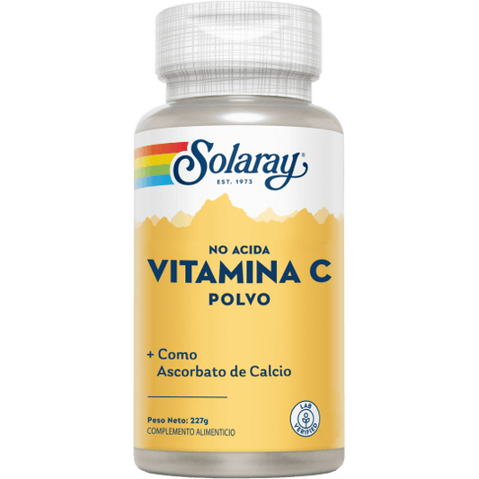 Vitamin C Powder 5000 mg 227 gr | Solaray - Dietetica Ferrer
