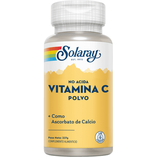 Vitamin C Powder 5000 mg 227 gr | Solaray - Dietetica Ferrer