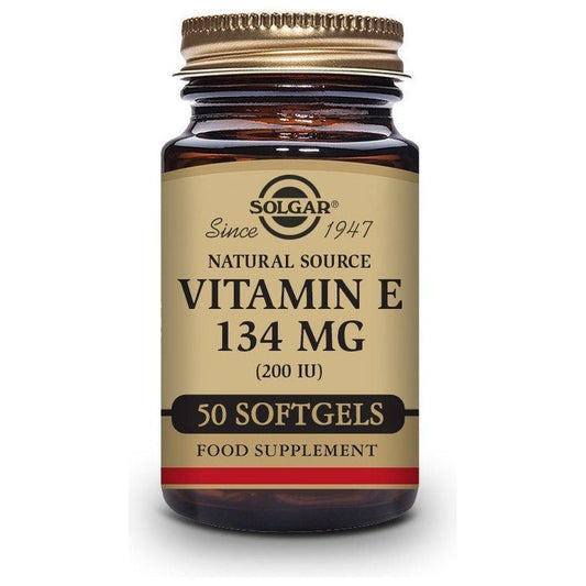 Vitamin E 200 Ui 134 Mg Capsulas Blandas | Solgar - Dietetica Ferrer