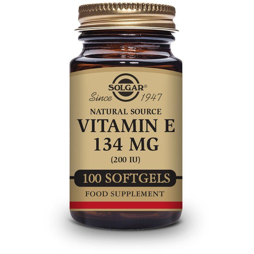 Vitamin E 200 Ui 134 Mg Capsulas Vegetales | Solgar - Dietetica Ferrer