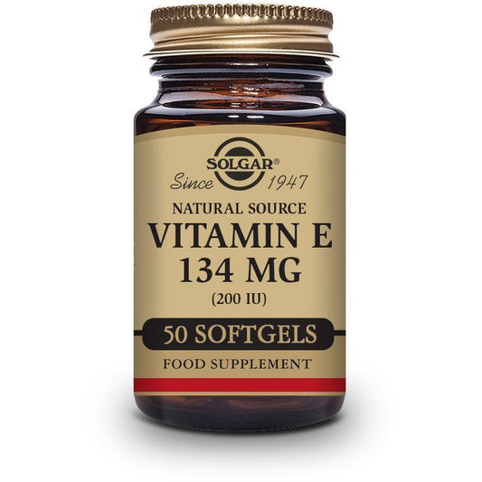 Vitamin E 200 Ui 134 Mg Capsulas Vegetales | Solgar - Dietetica Ferrer